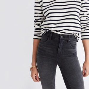Madewell 10” High Rise Skinny Jeans: Step-Hem